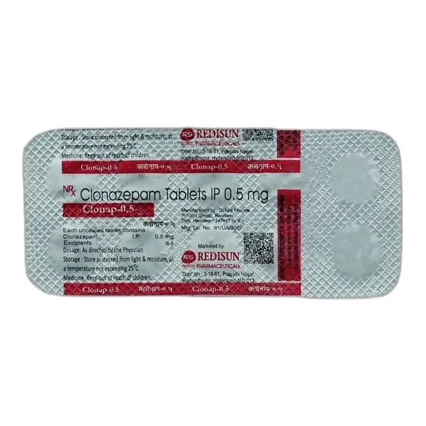 Clonazepam 0.5mg Clonazepam 0.5mg