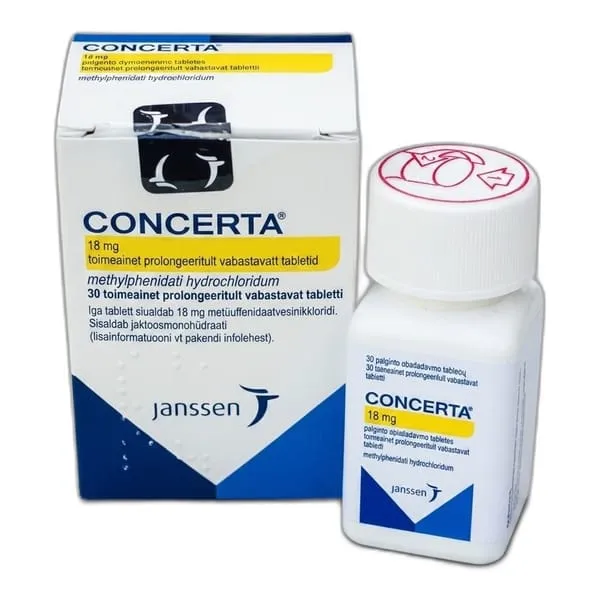 Concerta ER 18mg Concerta ER 18mg