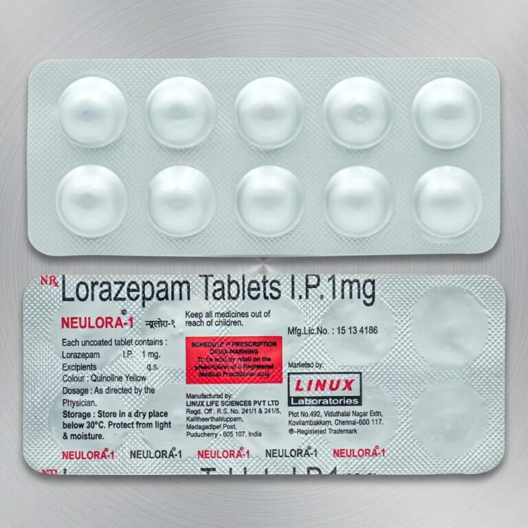 Lorazepam 1mg from Uk to Uk